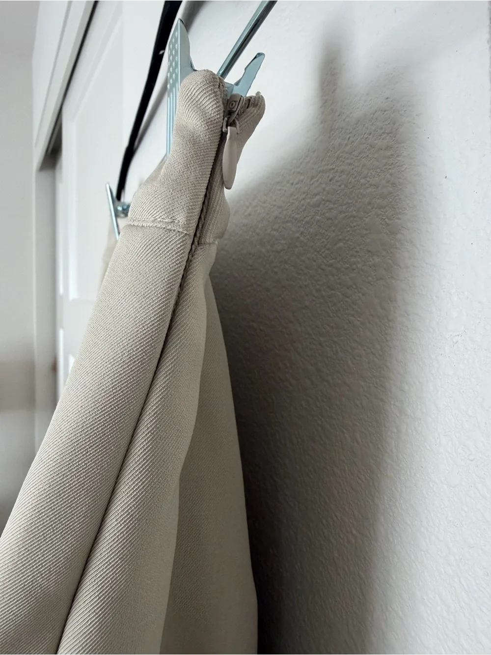 Slim Fit Beige Midi Skirt